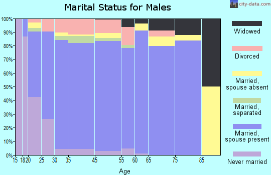 Perryton marital status for males