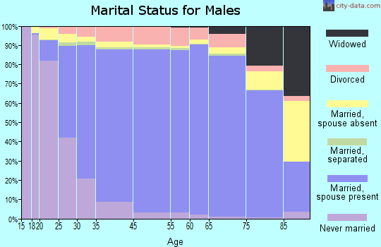 Plano marital status for males