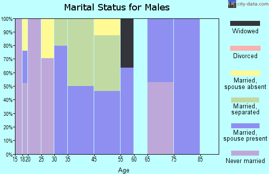 Reid Hope King marital status for males