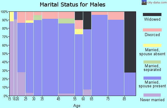Reno marital status for males
