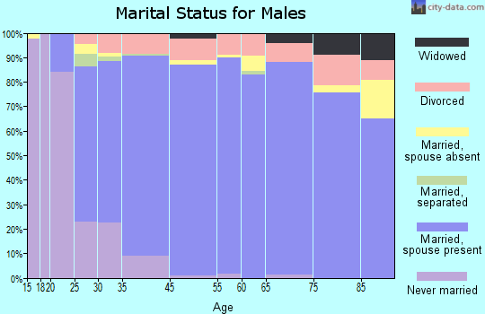 Rockwall marital status for males