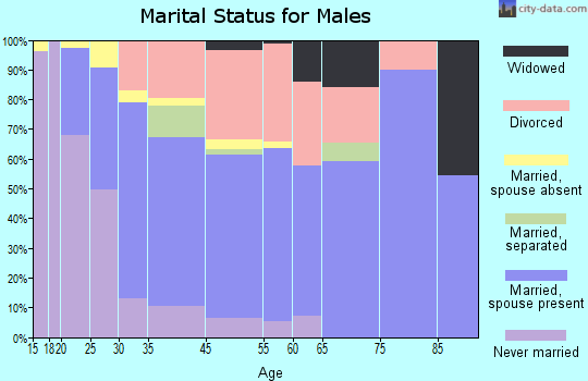 San Leon marital status for males