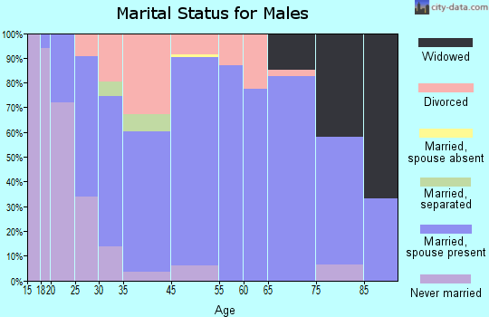 Stinnett marital status for males