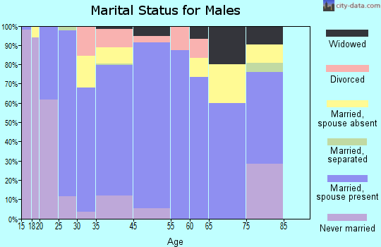 Vinton marital status for males