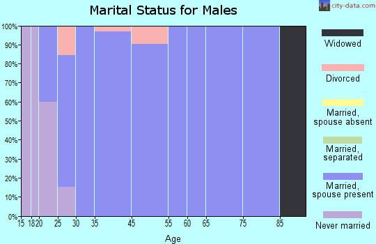 Amalga marital status for males