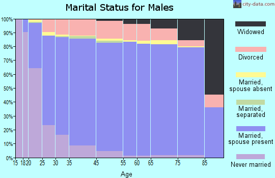 Layton marital status for males