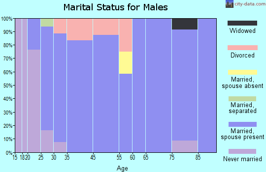 Levan marital status for males