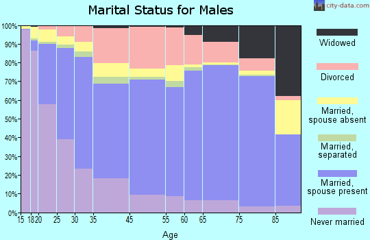 Ogden marital status for males