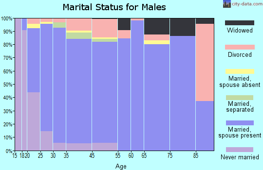 Payson marital status for males