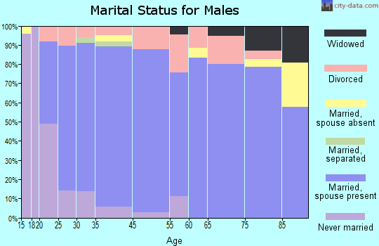 Richfield marital status for males