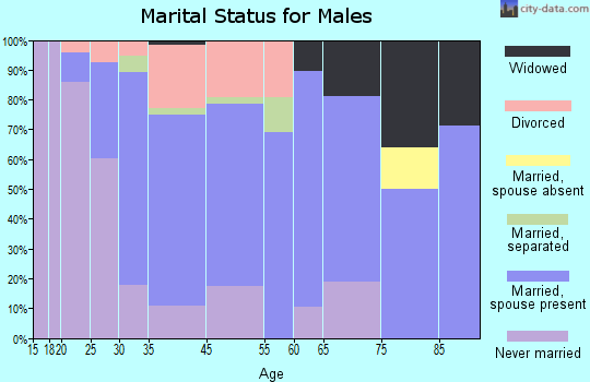 Fair Haven marital status for males