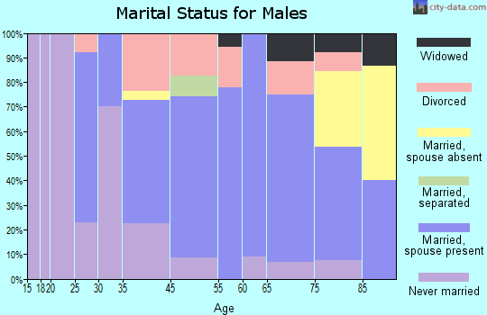 Ludlow marital status for males