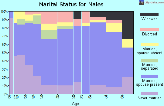 Abingdon marital status for males