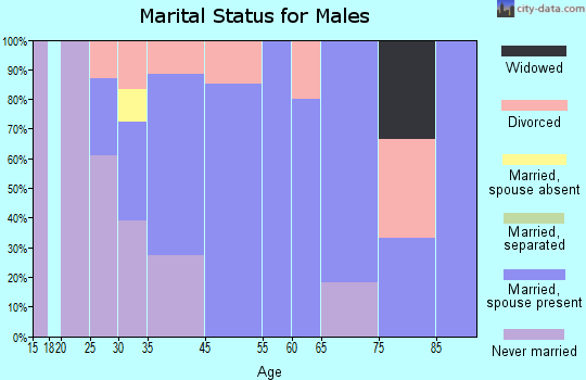 Boyce marital status for males