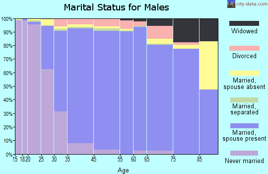 Burke marital status for males