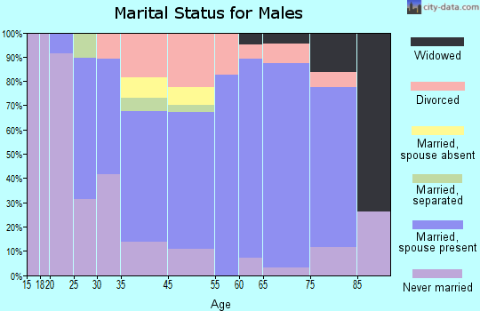Chincoteague marital status for males