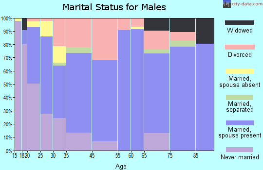 Palermo marital status for males