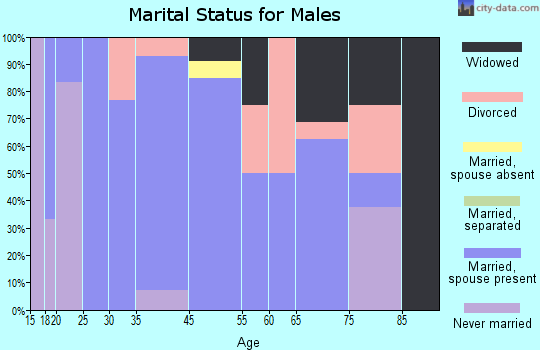 Clinchco marital status for males