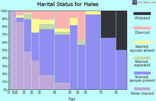 Dumfries marital status for males