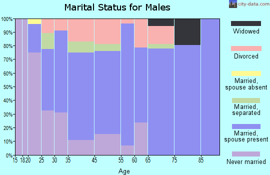 Hillsville marital status for males