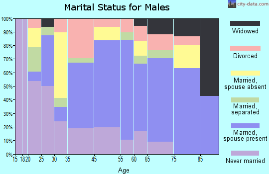 Stuart marital status for males