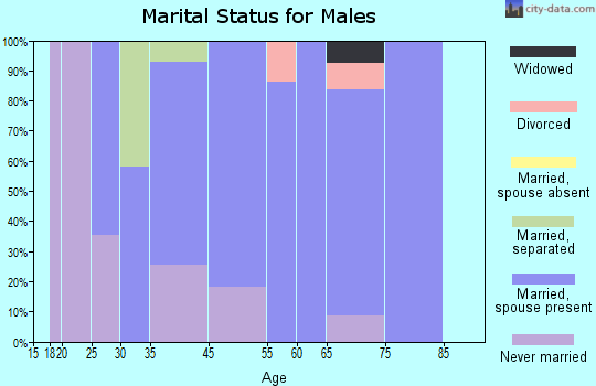 Union Hall marital status for males