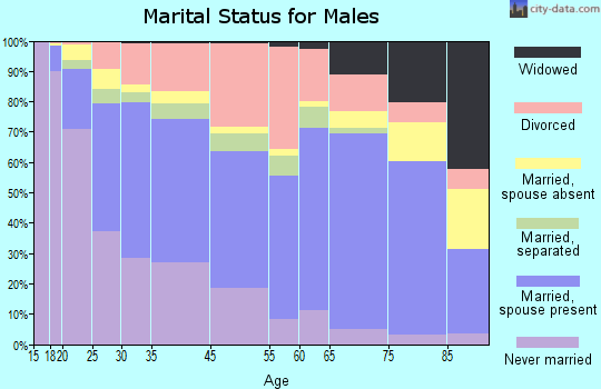 Bremerton marital status for males
