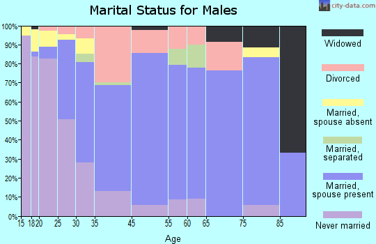 Cheney marital status for males