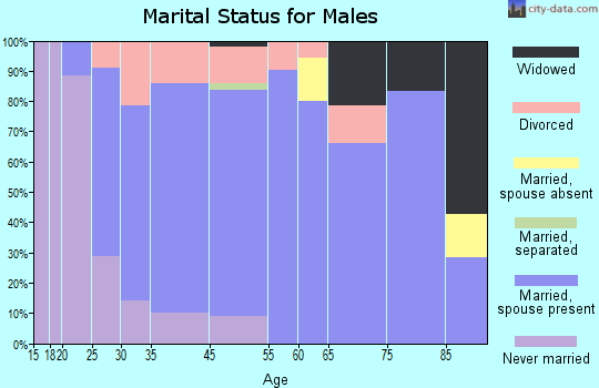 Cosmopolis marital status for males