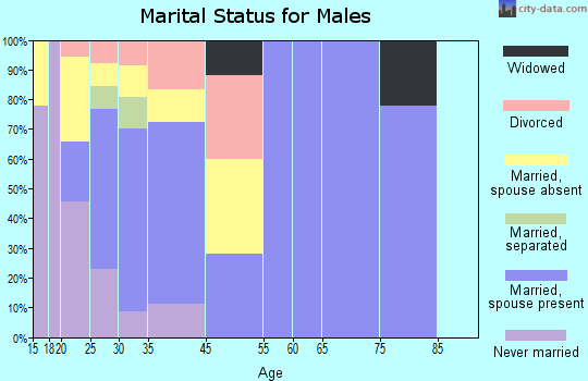 George marital status for males