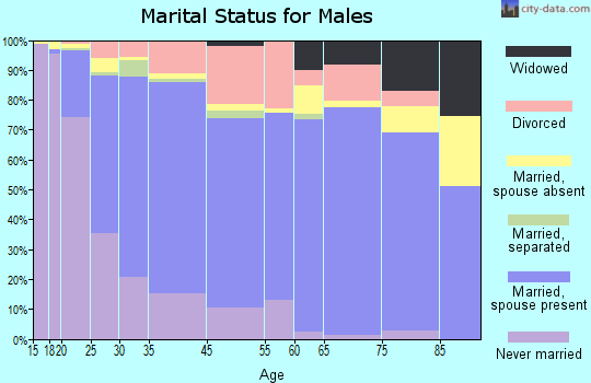 Lacey marital status for males