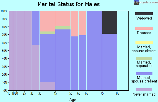 Lochsloy marital status for males