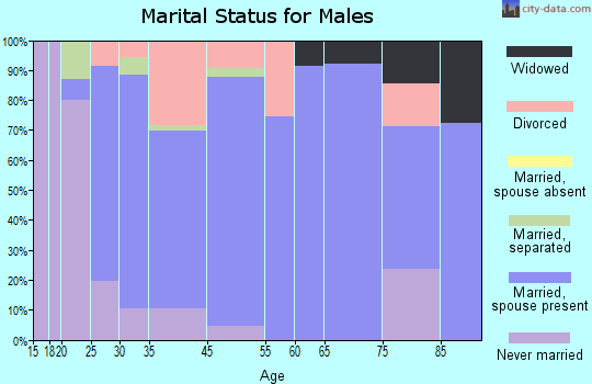 Manchester marital status for males