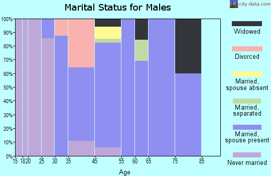 Neilton marital status for males