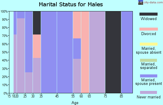 Roy marital status for males