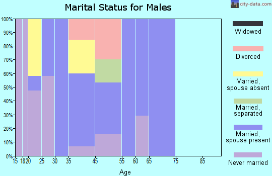 Satus marital status for males