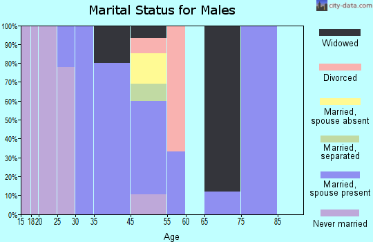 Startup marital status for males