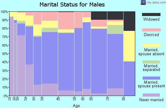 Jasper marital status for males