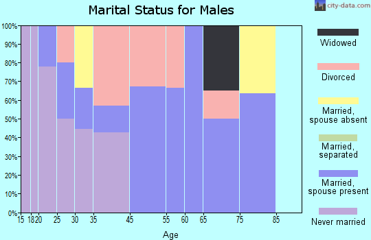 Bayard marital status for males