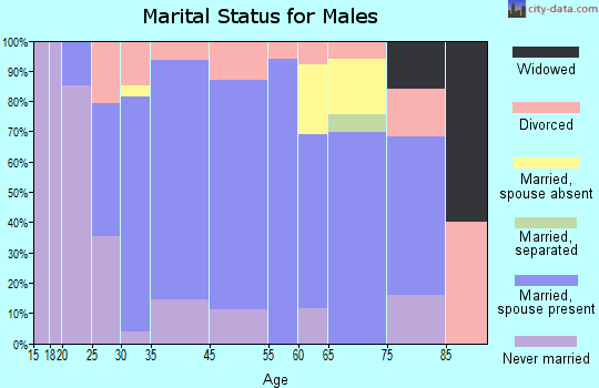 Belmont marital status for males