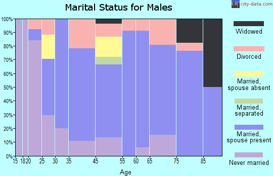 Elizabeth marital status for males
