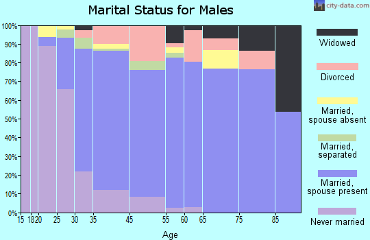 Rodeo marital status for males