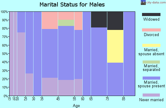Holden marital status for males