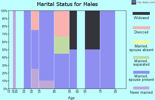 Leon marital status for males