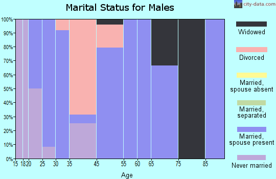 Lester marital status for males