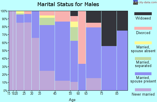 Shepherdstown marital status for males