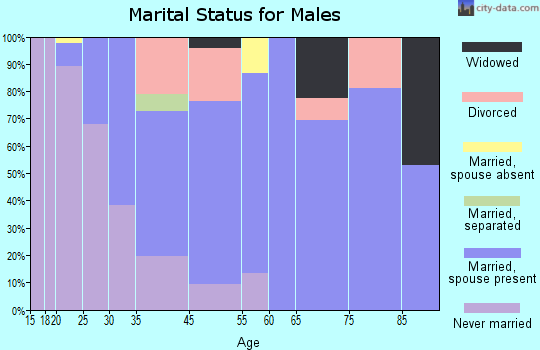 Star City marital status for males