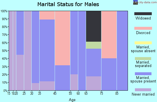 Aniwa marital status for males