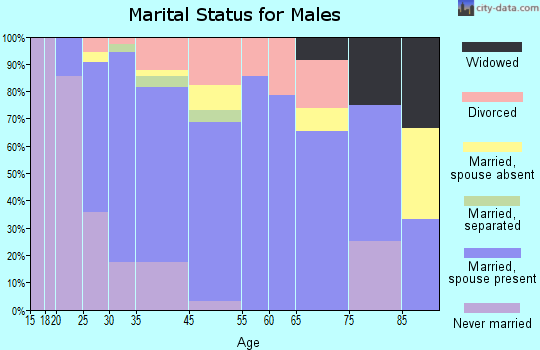 Barneveld marital status for males