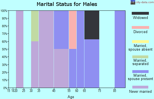 Brokaw marital status for males